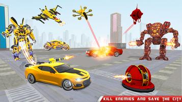Robot Car Transform War Games capture d'écran 2