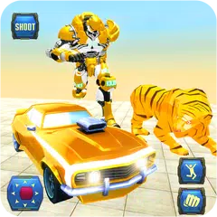 download Grand Robot Transformation Tiger : Robot Car APK