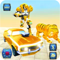 Grand Robot Transformation Tiger : Robot Car APK 下載