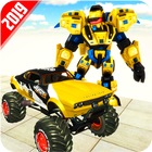 Real Robot Transform Monster Truck Fight icon