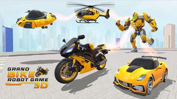 Bike Robot Shooting: War Games اسکرین شاٹ 3