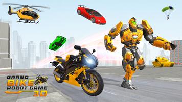 Bike Robot Shooting: War Games screenshot 1