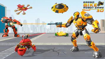 Bike Robot Shooting: War Games Screenshot 2