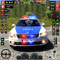 POLIS Mobil Menyetir permainan poster