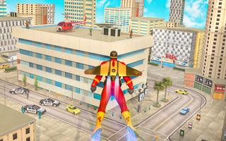 Miami Rope Hero-Superhero Game screenshot 1