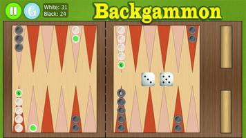 Backgammon Affiche