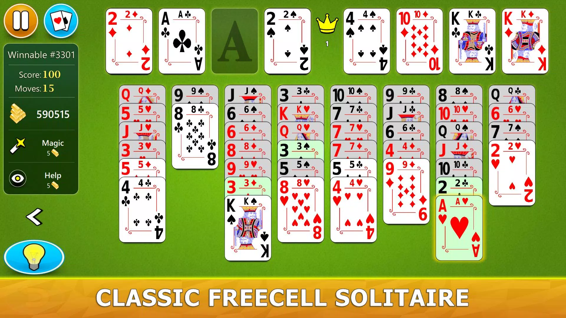 FreeCell Solitaire Card Game para iPhone - Download