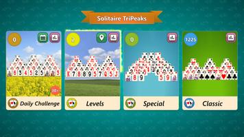 برنامه‌نما Solitaire TriPeaks عکس از صفحه