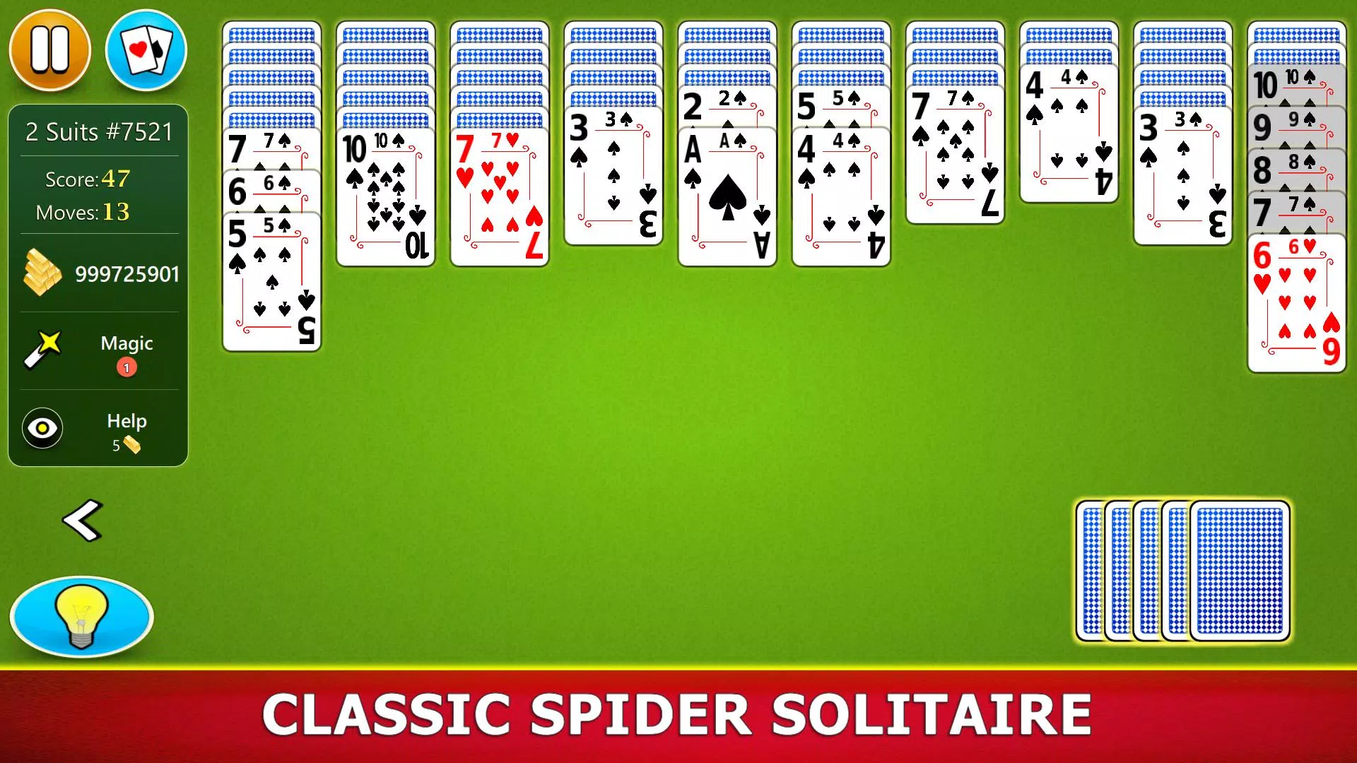 蜘蛛纸牌Spider Solitaire Mobile – Apps no Google Play