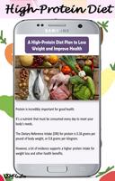High Protein Diet poster
