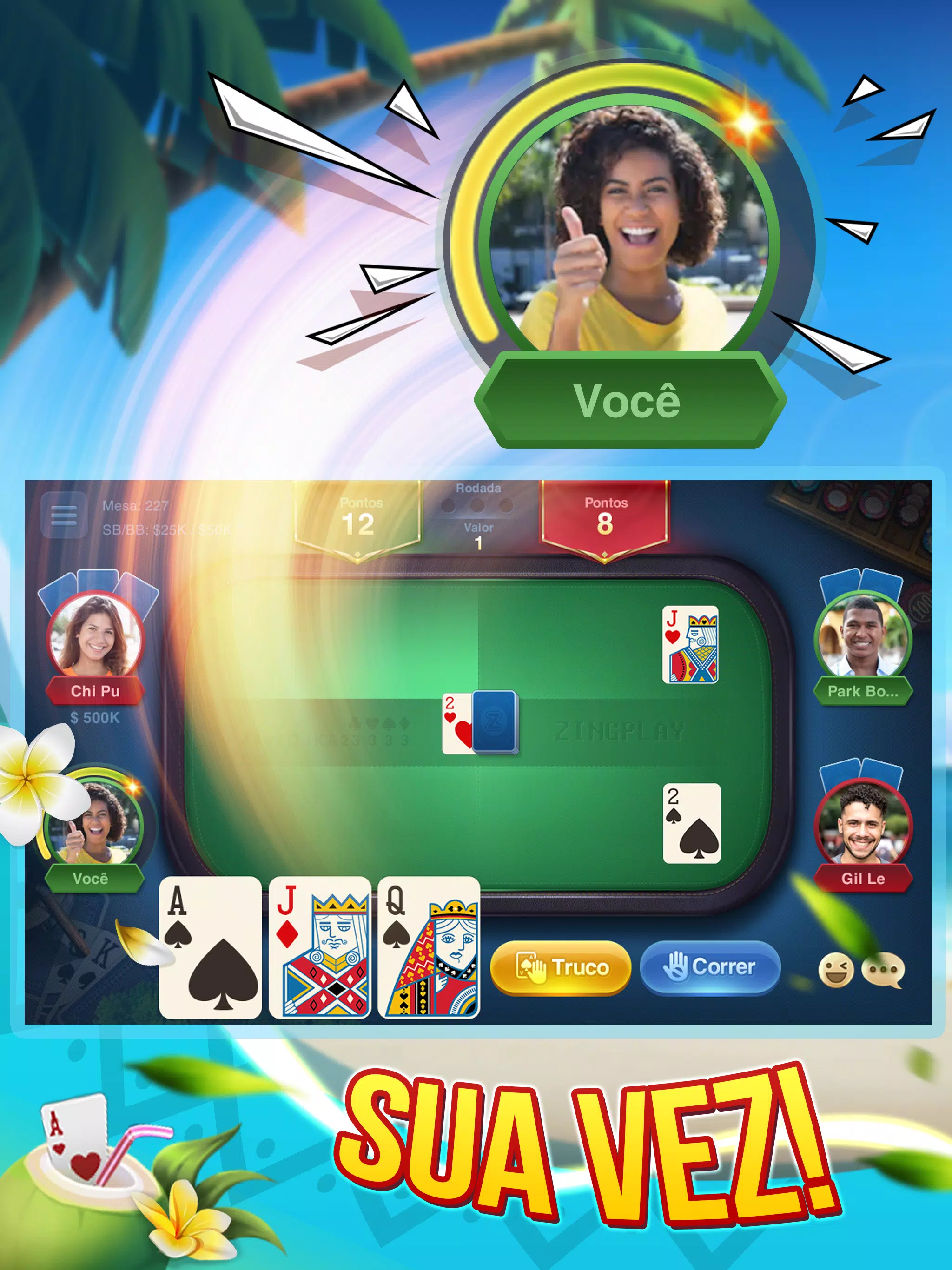 Truco ZingPlay - Jogo de cartas