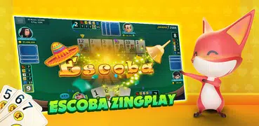 Escoba ZingPlay: Juego de Cart