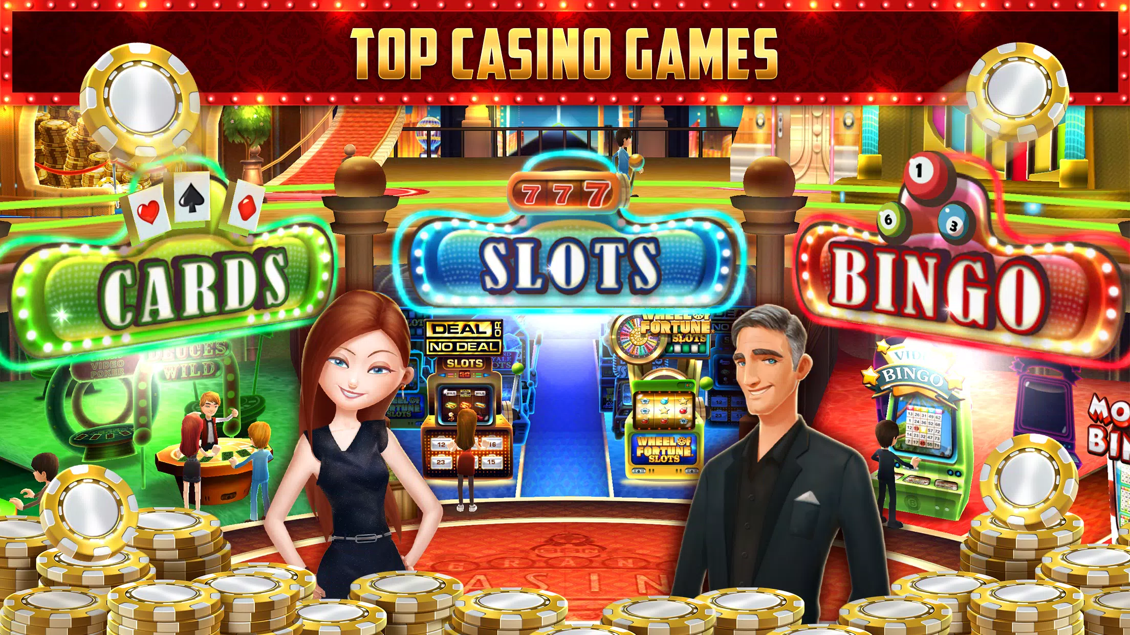 Jogos de Cassino Grand Cash - Download do APK para Android