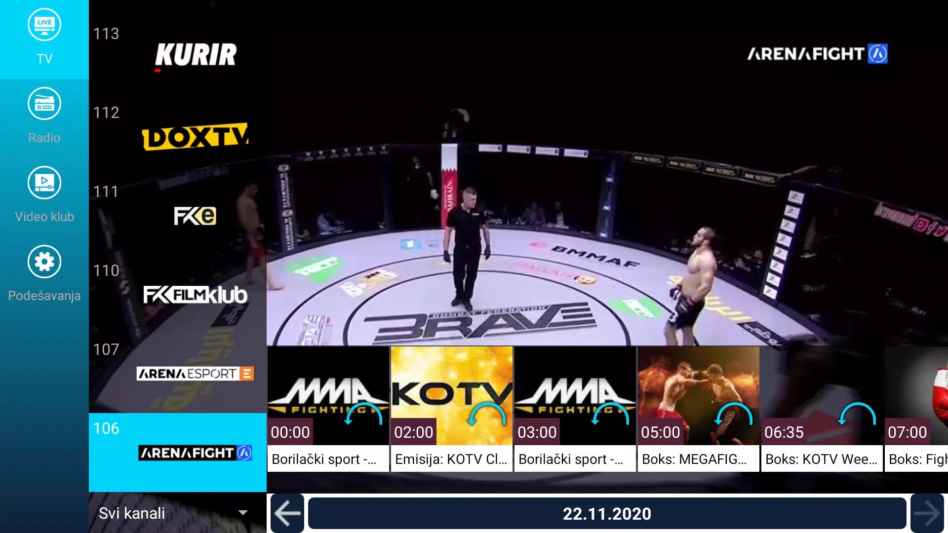 ArenaShow - Live TV on your mobile - APK Download for Android