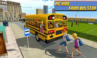 현대 도시 학교 버스 시뮬레이터 2017 스크린샷 2