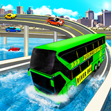 City Coach Bus Driving Game 3D ícone