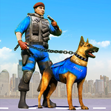 US Police Dog Crime Shooting icône