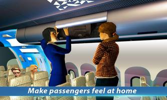 Airhostess Flight Pilot 3D Sim ảnh chụp màn hình 2