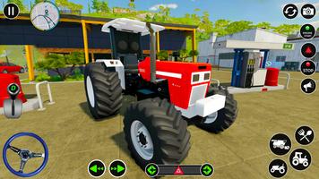 US Farming Tractor Driver Game poster