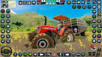 Real Farming 3D Tractor Game تصوير الشاشة 1