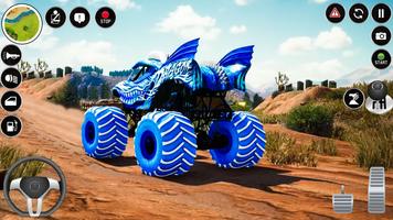 4x4 Monster Truck Stunt Games পোস্টার