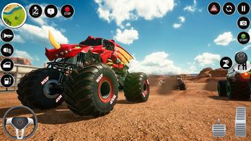 Real Monster Truck Games 3D imagem de tela 1