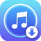 Music downloader-icoon