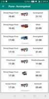 Buses Schedule & Timetable for capture d'écran 1