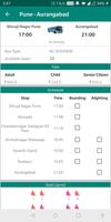 Buses Schedule & Timetable for capture d'écran 2