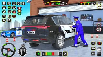 Police Car Driving School Game syot layar 1