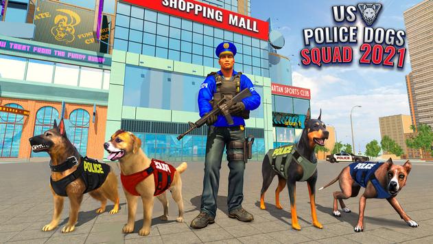 US Police Dog Shopping Mall Crime Chase 截图 6