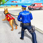 Ambulance Dog Crime Rescue Gam ícone