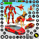 Police Dog Robot Car Games APK