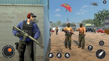 Last Commando Gun Game Offline syot layar 1