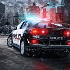 NY City Police Car Crime Patrol Zeichen