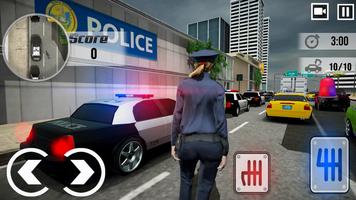 NY City Police Car Crime Patrol plakat