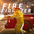 Real City Superhero Firefighters Truck APK