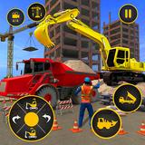 City Construction Build Bridge أيقونة
