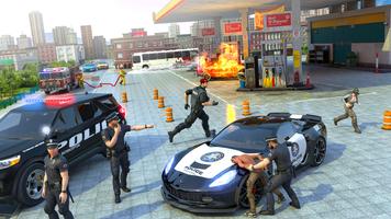 Police Car Simulator Game 3D 포스터