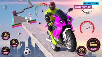 Racing Bike Stunt Games Master постер