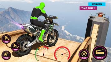 Racing Bike Stunt Games Master скриншот 1