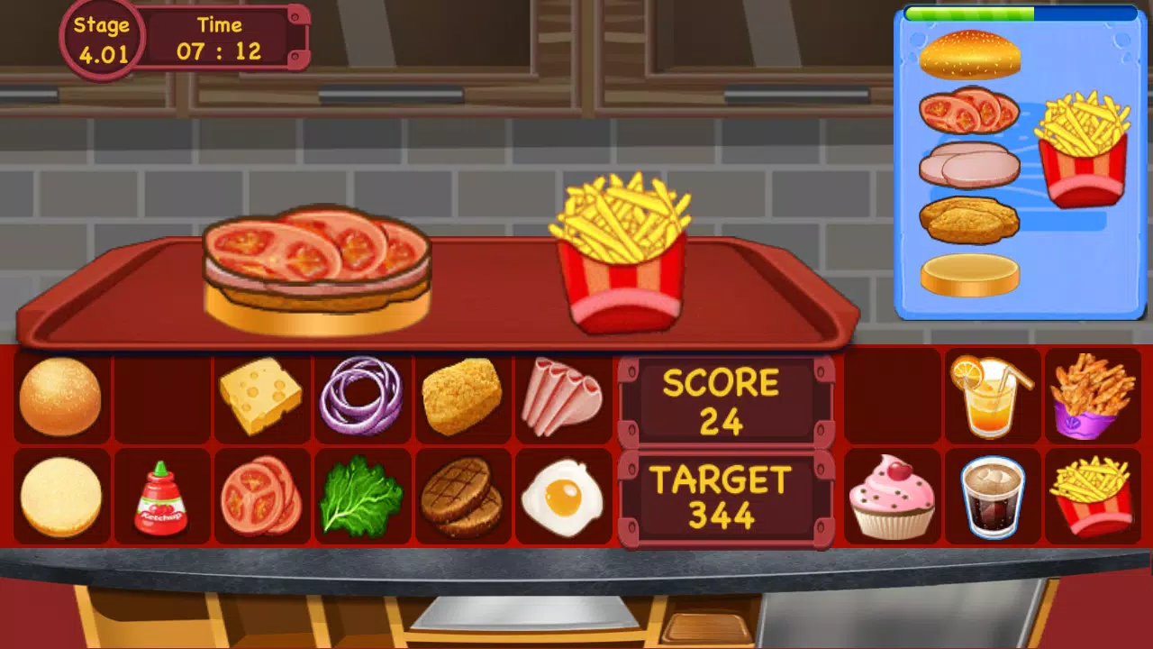 Download do APK de Fabricante de fast food - jogo de fazer comida para  Android