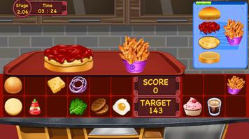 Fast Food Burger :Cooking Game capture d'écran 2