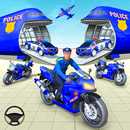 NY Police Bike Transport Truck APK