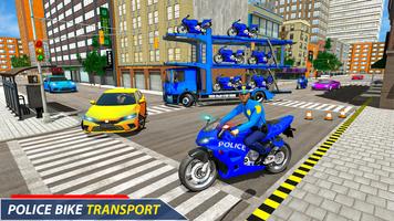 NY Police Bike Transport Truck 스크린샷 2