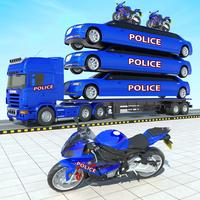 3 Schermata NY Police Bike Transport Truck