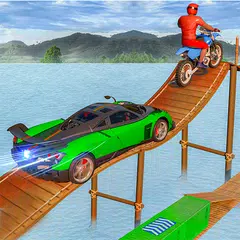 Скачать Motor Car Racing Games Stunts XAPK