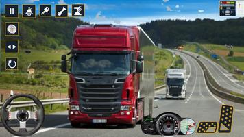 Offroad Euro Truck Driver Game постер