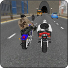 Stad Highway Moto Stunt Rider-icoon