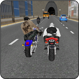 Stadtautobahn Moto Stunt Rider Zeichen